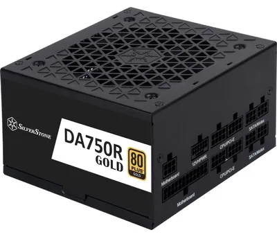 Produktbild von SST-DA750R-GM 750W (schwarz, 1x 12VHPWR, 4x PCIe, Kabel-Management, 750 Watt)