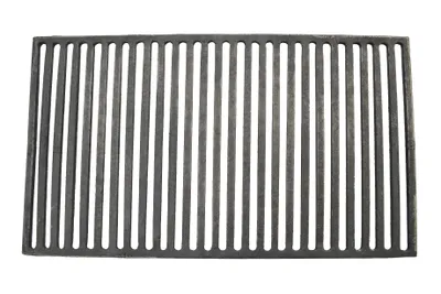 Image de SEZAM Grille en fonte, carrée, 63 x 36 cm, 1,2 cm d'épaisseur, 10 kg, pour poêles, cheminées et barbecues