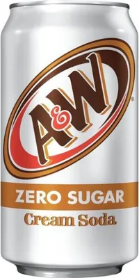 Immagine prodotto di A&W Cream Soda Zero Sugar 12x355