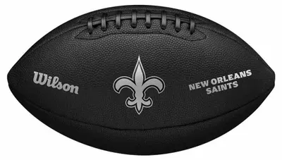Produktbild von Wilson Nfl Team Metallic Premiere New Orleans Saints American-football-ball Schwarz Schwarz One Size
