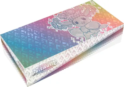 A product box for a Pokemon trading card game.