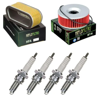 Productafbeelding van Servicekit voor Yamaha XS 1100 S (1981-1982), inclusief luchtfilter, oliefilter en bougies, van pamoto - Nieuw