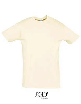 Produktbild von SOLs 11380 | Regent 150 Herren T-Shirt - Farbe: Natural - Größe: S