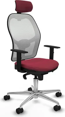 Image de Bürostuhl Piqueras y Crespo 1D086N2 Granatrot