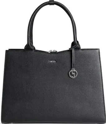 Produktbild von Socha Design Business bag Straight Line black - 14"-15.6", made from NIVODUR