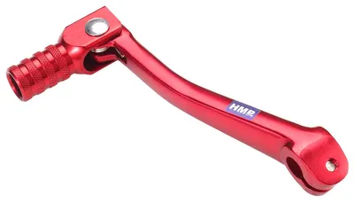 Produktbild von Alu Schalthebel Typ 5 umklappbar Rot universal Performance Pit Dirt Bike