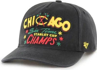 Immagine prodotto di Cappellino Snapback 47 Brand NHL HITCH Charlton Chicago Blackhawks - Nero