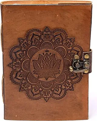 Immagine prodotto di Taccuino Mandala con copertina in Similcuoio - 250 g; 18x13 cm