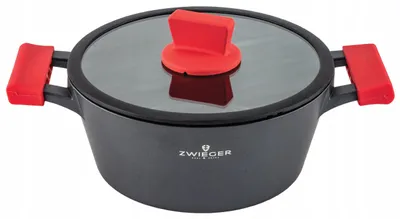Produktbild von Zwieger Obsidian Topf 24cm Induktion mit Deckel