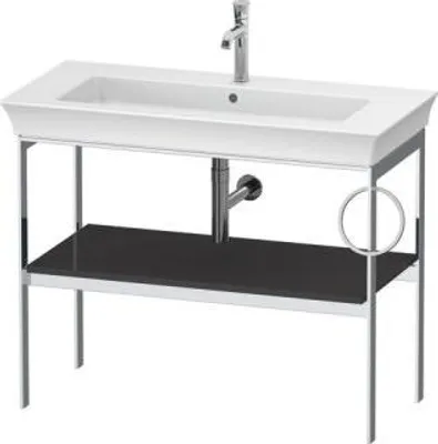 Produktbild von DURAVIT WT4544RH1H1 Metallkonsole bodenst. White Tulip