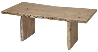 Immagine prodotto di MASSIVMOEBEL24 | tavolino da salotto in legno di Acacia 120x60x45 acacia naturale laccato PURE ACACIA #307