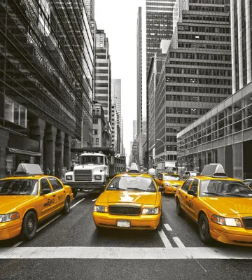 Obrázek produktu pro Dimex fototapeta MS-3-0008 Yellow taxi 225 x 250 cm