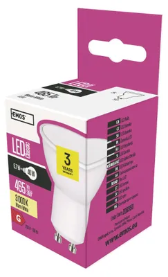 LED Lampe Classic MR16 / GU10 / 5,7 W (40 W) / 465 lm / Warmweiß