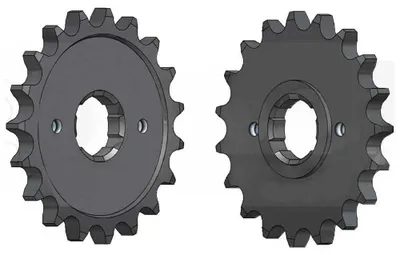 Imagen del producto de Esjot, piñón de cadena, modelo 520, 14 dientes, estándar