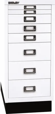 Produktbild von Bisley MultiDrawer Schubladenschrank - Farbe: Verkehrsweiß