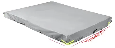 Imagen del producto de Cubierta para remolque, impermeable, protección duradera, color GRIS