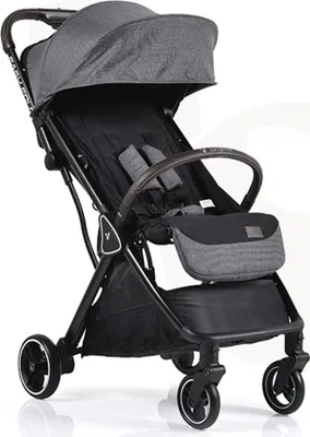 Obrázek produktu pro Cangaroo Dětský lehký kočárek Easy fold, do 22kg - šedý