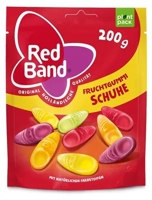 Immagine prodotto di Scarpe di gomma alla frutta Red Band 200g