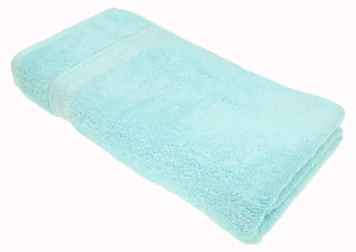 Produktbild von Julie Julsen BIO Badetuch Babyblau 100 x 150 cm