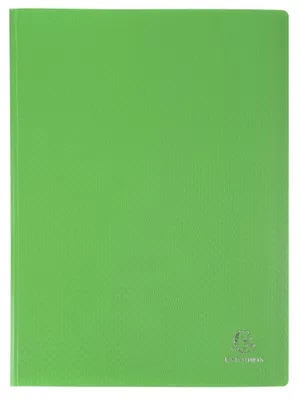 Produktbild von Exacompta Sichtmappe A4 500µ Polypropylen Hellgrün für 200 Dokumente