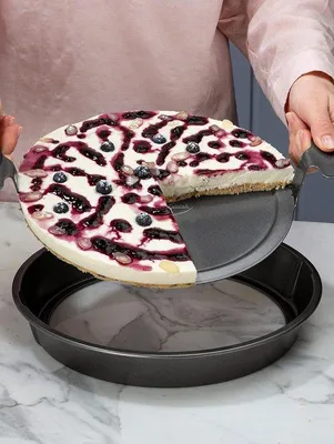 Produktbild von Famanu Backform mit Hebeboden - rund, 33 cm Durchmesser