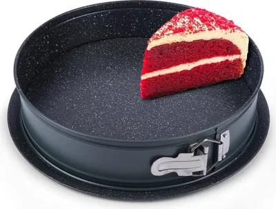 Imagen del producto de Molde para tartas de 28 cm con base desmontable y revestimiento de granito