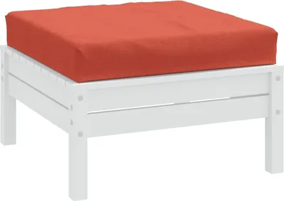 Produktbild von "2026 Promotion" Palettenkissen Melange Rot 60x60x9,5 cm Stoff - Gartenmöbelauflagen CC23010