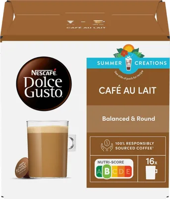 Produktbild von Nescafé Dolce Gusto Café au Lait | 16 Kaffeekapseln