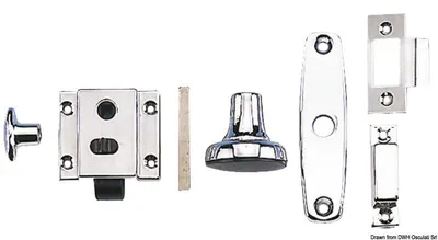 Immagine prodotto di Set di pomelli per porte con maniglia, 1 pezzo