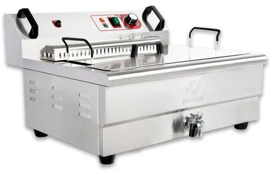 Produktbild von Beeketal Gastronomie Friteuse Fritteuse 230V BWF-201P