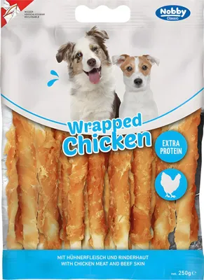 Produktbild von Nobby 50937, Snacks, Hund, Universal, Huhn, 250 g