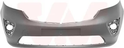Produktbild von VAN WEZEL Stoßstange Stoßfänger für OPEL Vivaro B Combi (X82) Grundiert Glatt 3891574