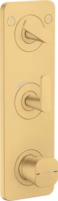 Immagine prodotto di hansgrohe AXOR Citterio C Module thermostatique 380/120 encastré avec plaque pour 2 consommateurs, 49700250, 49700250