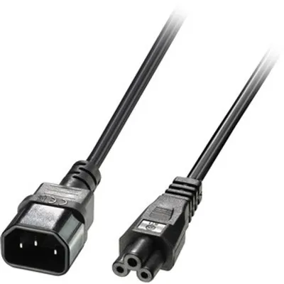 Produktbild von LINDY IEC-Netzkabel C14 an C5 3m