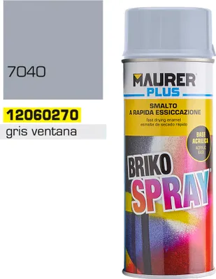 Image de Spray de peinture pour fenêtres gris 400 ml.