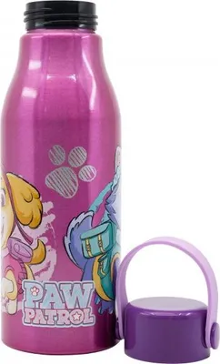 Produktbild von Aluminiumflasche mit Griff PAW PATROL Pink, 760ml, 74461