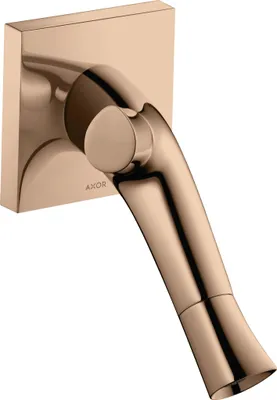 Produktbild von 2-Griff-Waschtischmischer AXOR STARCK ORGANIC DN 15 UP f Wandmontage polished red gold polished red gold