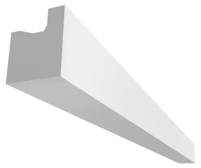 Obrázok produktu pre ELHARE Štuková lišta LED svetelný pásik profil nepriameho osvetlenia steny LS12D - 60x35mm, 2m