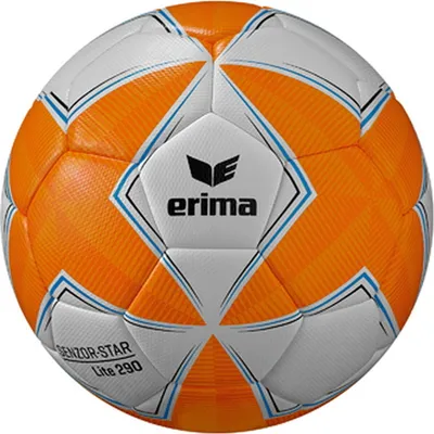 Image de Erima Senzor-Star Lite 290 (Size 4) Lightball - Blanc / Orange