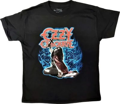 Produktbild von Ozzy Osbourne - "Blizzard Of Ozz" T-Shirt für Kinder RO7390 (152-158) (Schwarz)