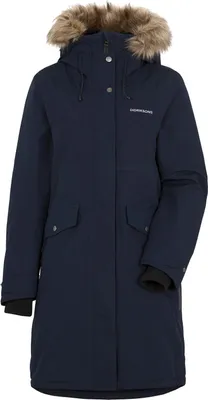 Image de Parka pour femmes Didriksons Erika 3, taille 48, couleur : bleu marine foncé