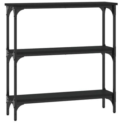 Produktbild von "SALE 2026"Flurschrank - elegante Design - Konsolentisch - Schwarz 75x22,5x75 cm Holzwerkstoff - für Wohnzimmer, Eingang DE4061549