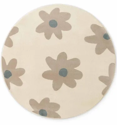 Produktbild von Hanse Home Kinderteppich Bloomy,Tiere, Spielteppich, robust, Kinderzimmer, Creme
