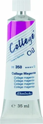 Schmincke 35ml College Öl College Magenta Ölfarbe 31 350 009