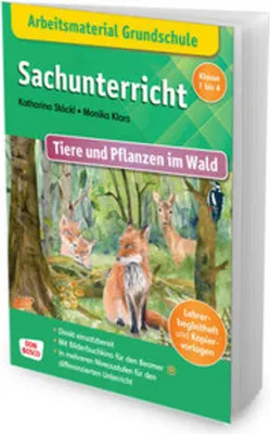 Produktbild von Arbeitsmaterial Grundschule. Sachunterricht. Tiere und Pflanzen im Wald