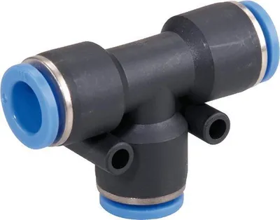 Produktbild von T-Steckverbindung, Schlauch 14mm, STVS-QFCK-14-PA-S-M120