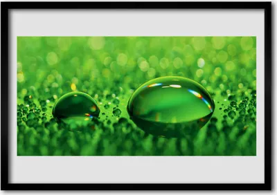 Produktbild von Bild 70x50 MDF-Rahmen Wandkunst Wasserfall-Kunst