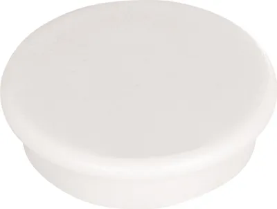 Produktbild von Magnet 4888 rund 38mm 2,5kg weiß 10 Stück Packung mit 40 Stück