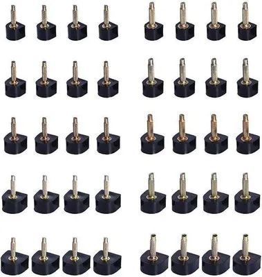 Produktbild von Hochhackenschutz 8-12mm U-förmig schwarz (20 Paar)