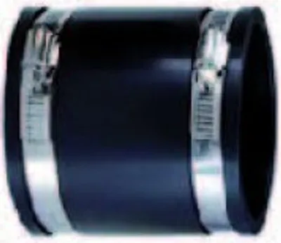 Produktbild von Flexible Muffe 40mm inkl. Spannringe - Klemmbereich 41-38 mm